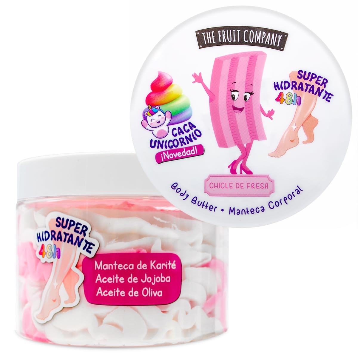MANTECA CORPORAL CHICLE DE FRESA ? FRUIT AND COMPANY