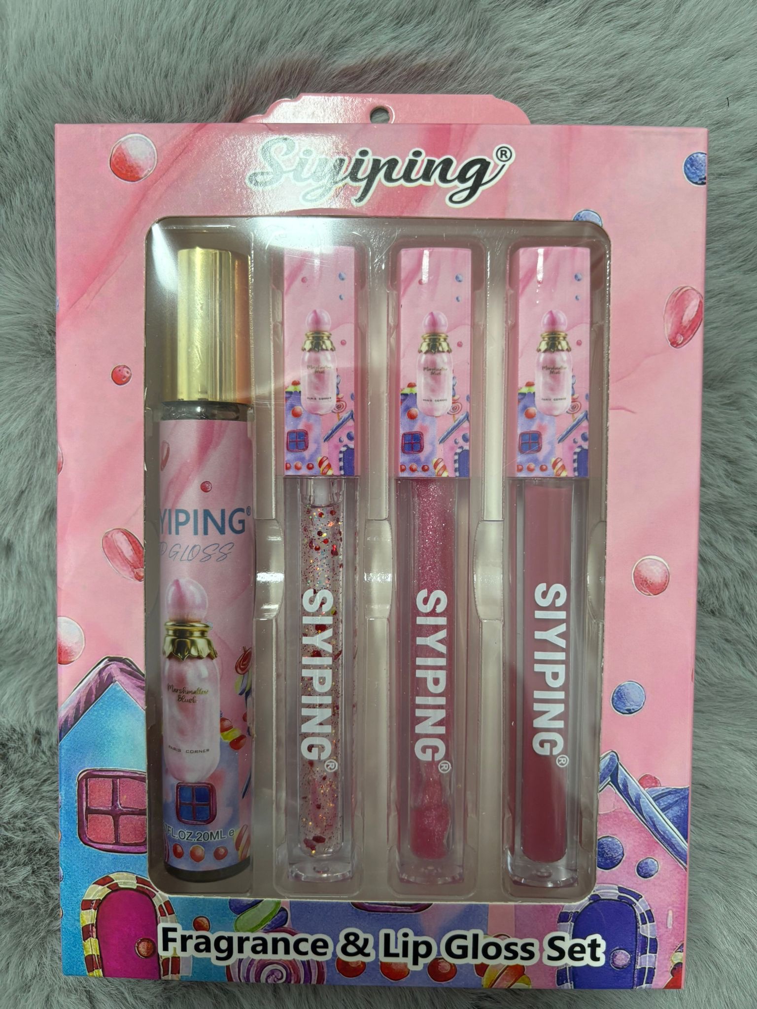 ESTUCHE MARSHMALLOW MINI TALLA + 3 BRILLOS