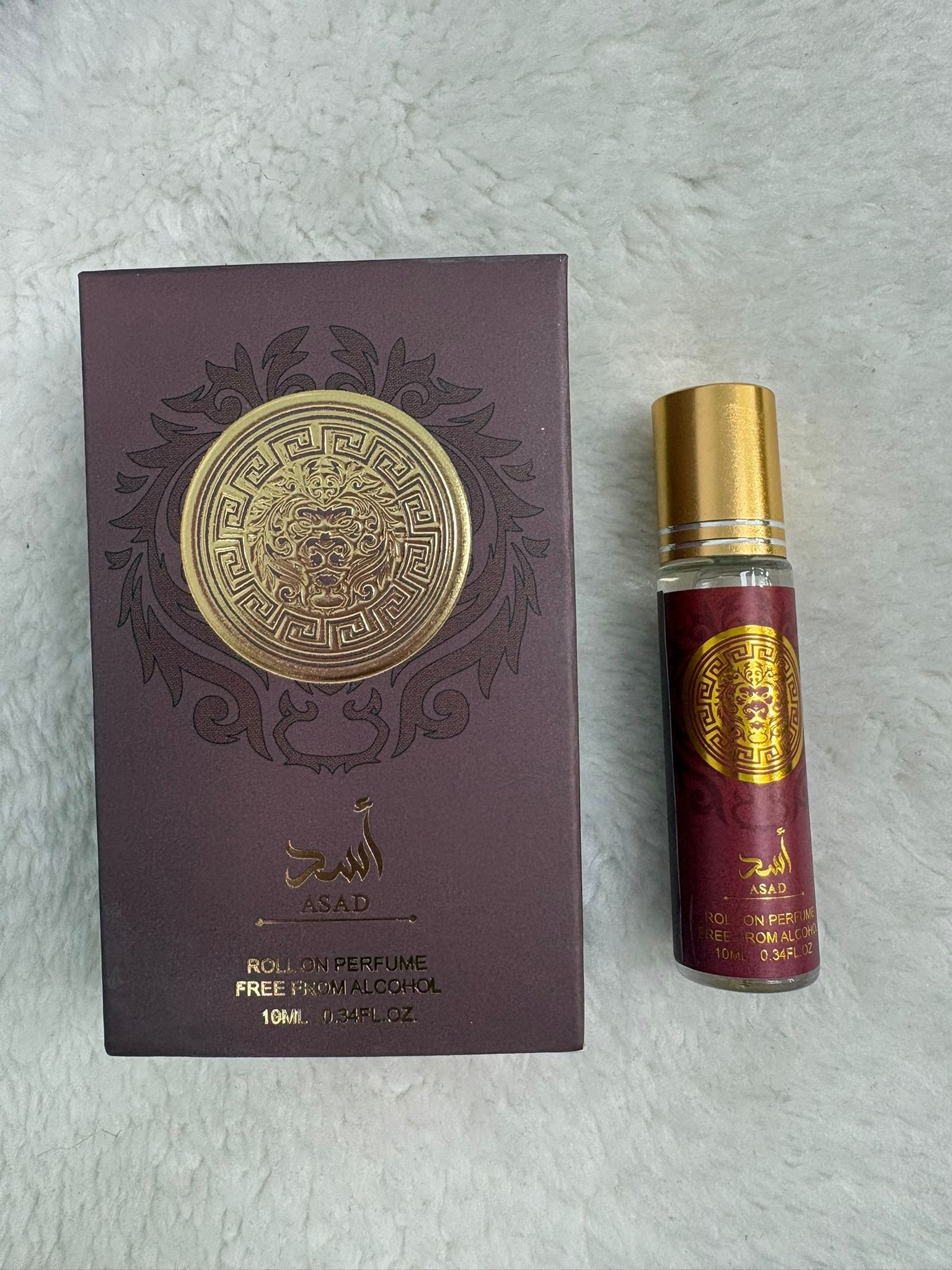 PERFUME ROLL ON ASAD MARRÓN