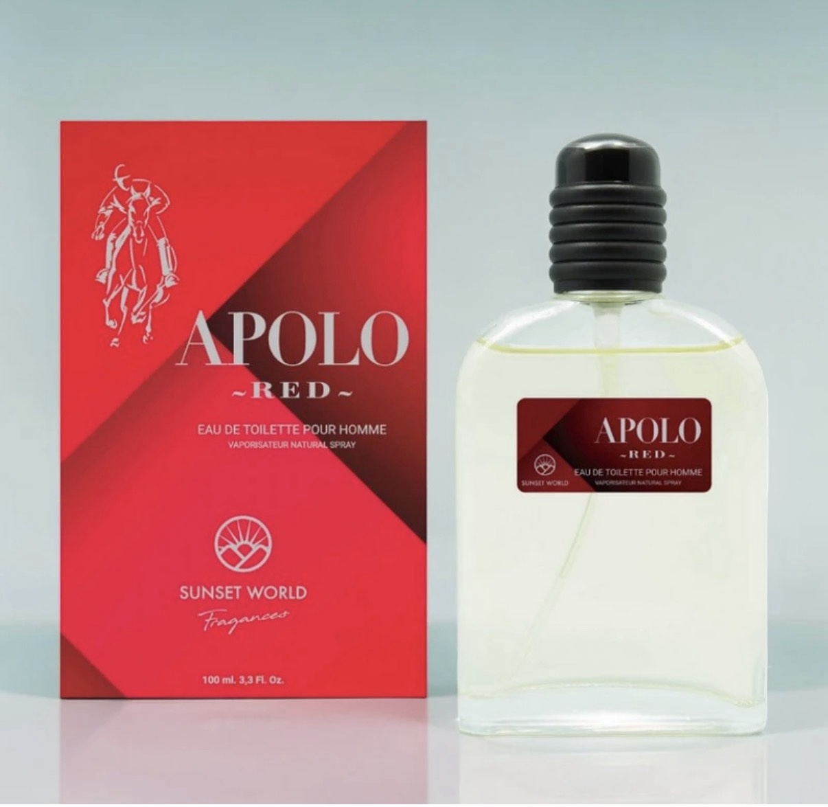 COLONIA DE HOMBRE APOLO ROJO