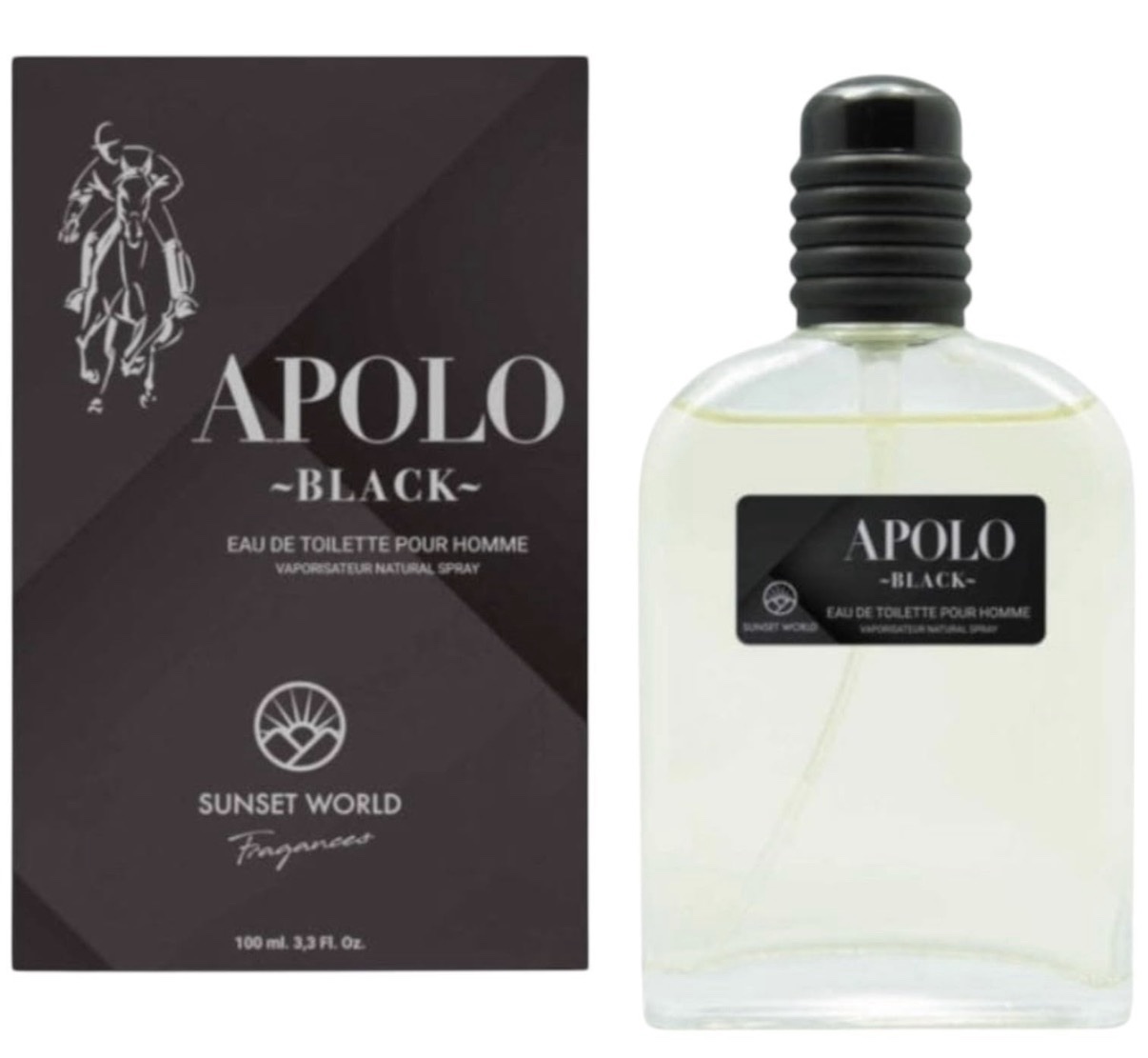 COLONIA DE HOMBRE APOLO BLACK