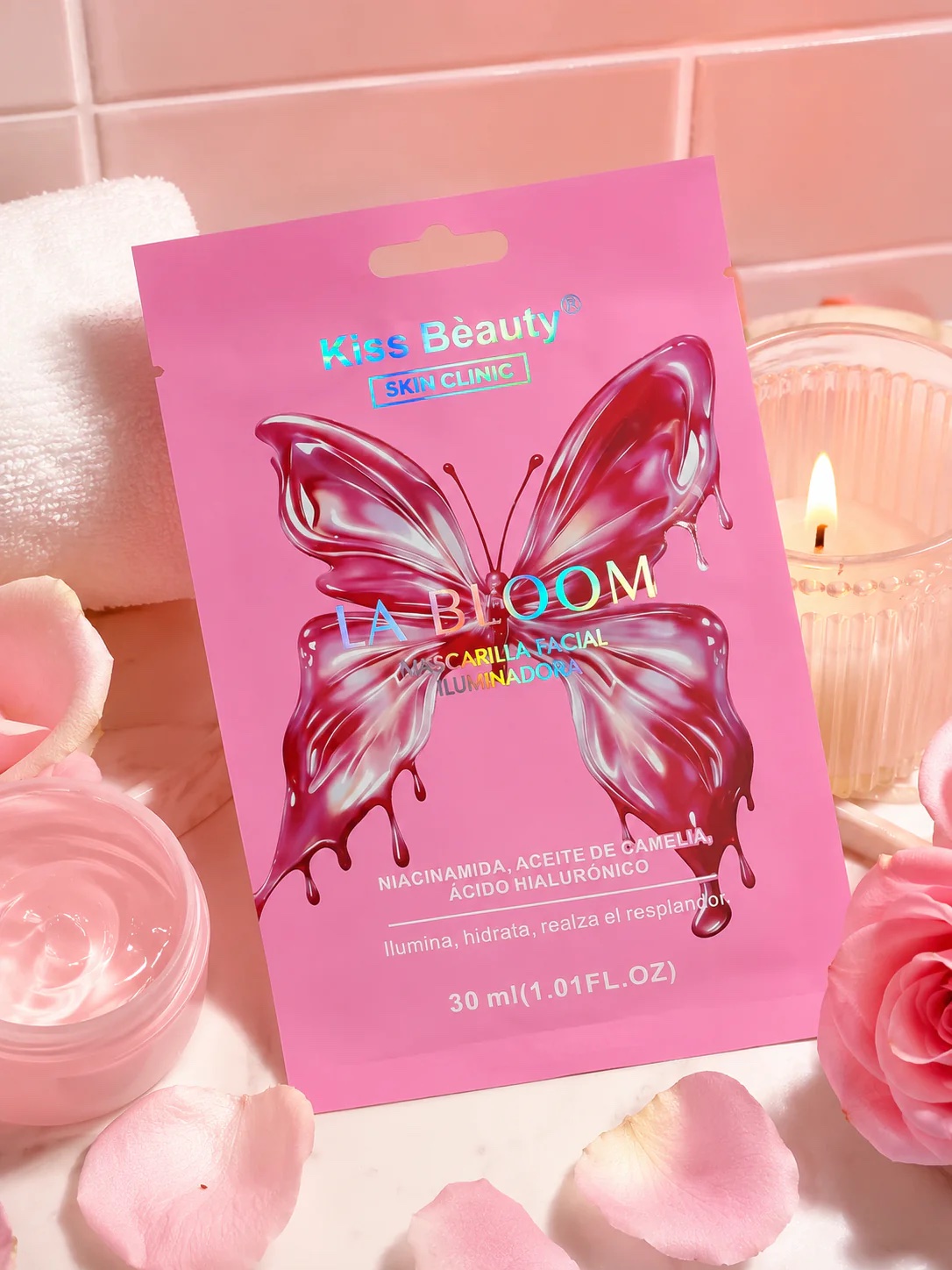 MASCARILLA FACIAL LA BLOOM (BOMBA)