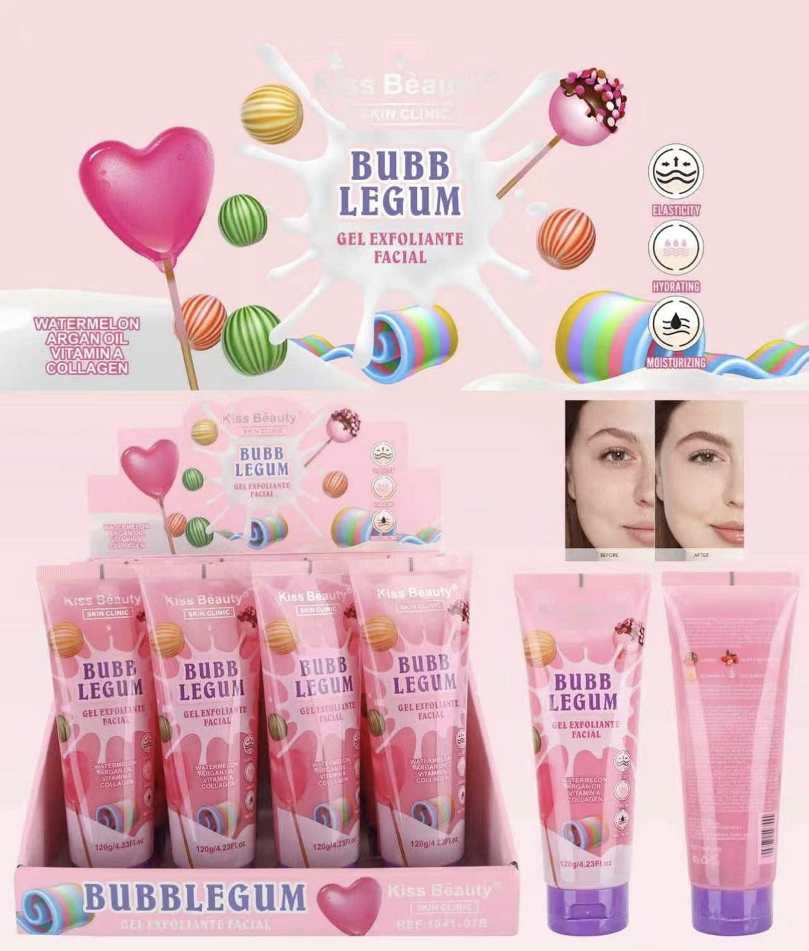 GEL EXFOLIANTE FACIAL BUBB LEGUM