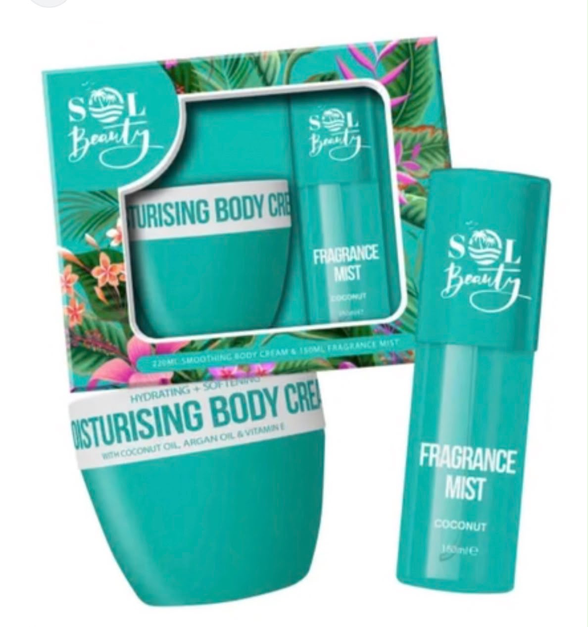 ESTUCHE BODY CREMA + BRUMA CORPORAL COCONUT